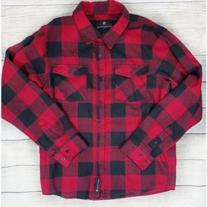 Shouthouse Bill Boys Red Flannel